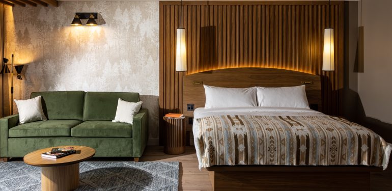 Chambre King divan-lit Wendat 1